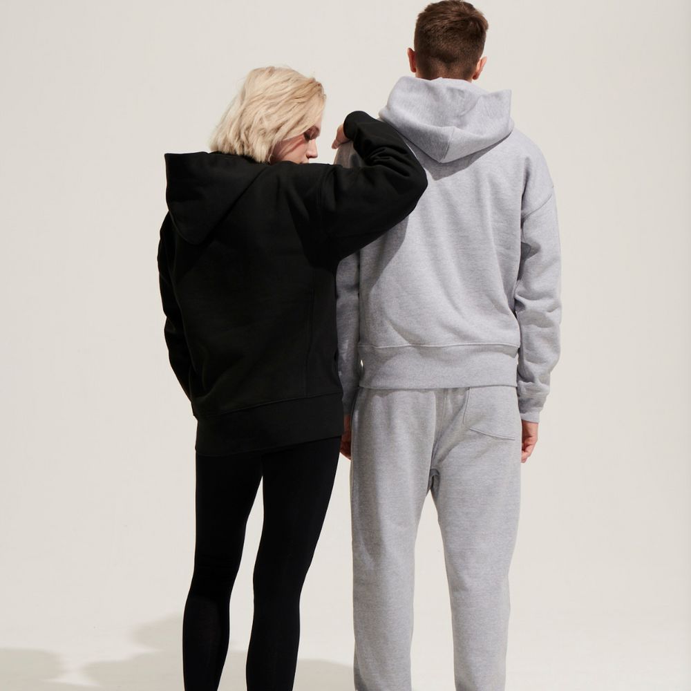 Худи оверсайз унисекс Origin, черное — изображение 8