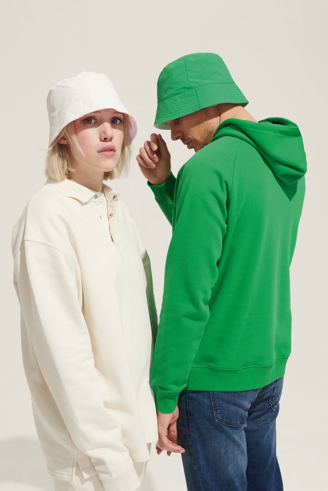 Панама Nylon двусторонняя, зеленая со светло-зеленым — изображение 5