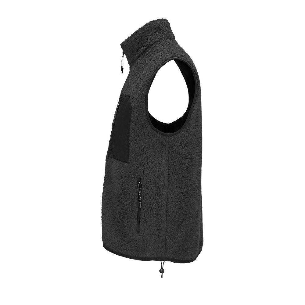 Жилет унисекс Fury BW, темно-серый (графит) — изображение 3