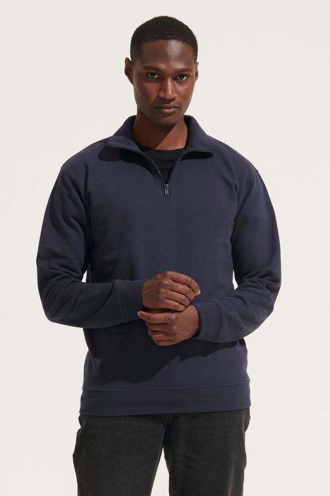 Толстовка унисекс Conrad, темно-синяя — изображение 5