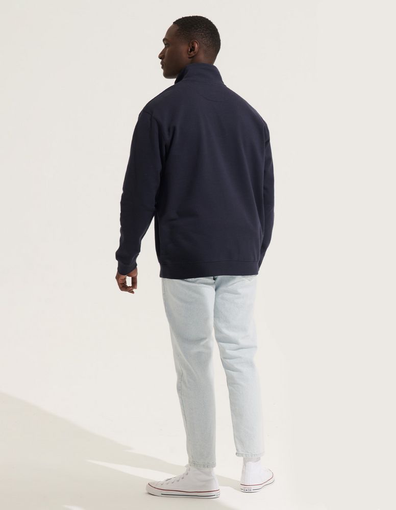 Толстовка унисекс Conrad, темно-синяя — изображение 6