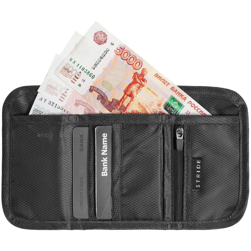 Кошелек Torren с RFID-защитой, серый — изображение 6