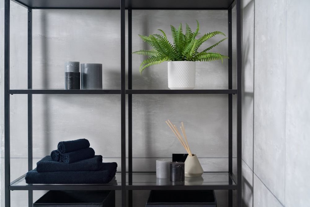 Полотенце отельное For Rooms, большое, черное — изображение 6