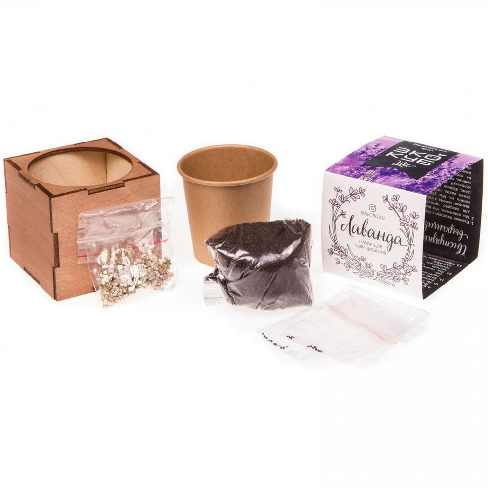 Набор для выращивания «Экокуб Lite», лаванда — изображение 7