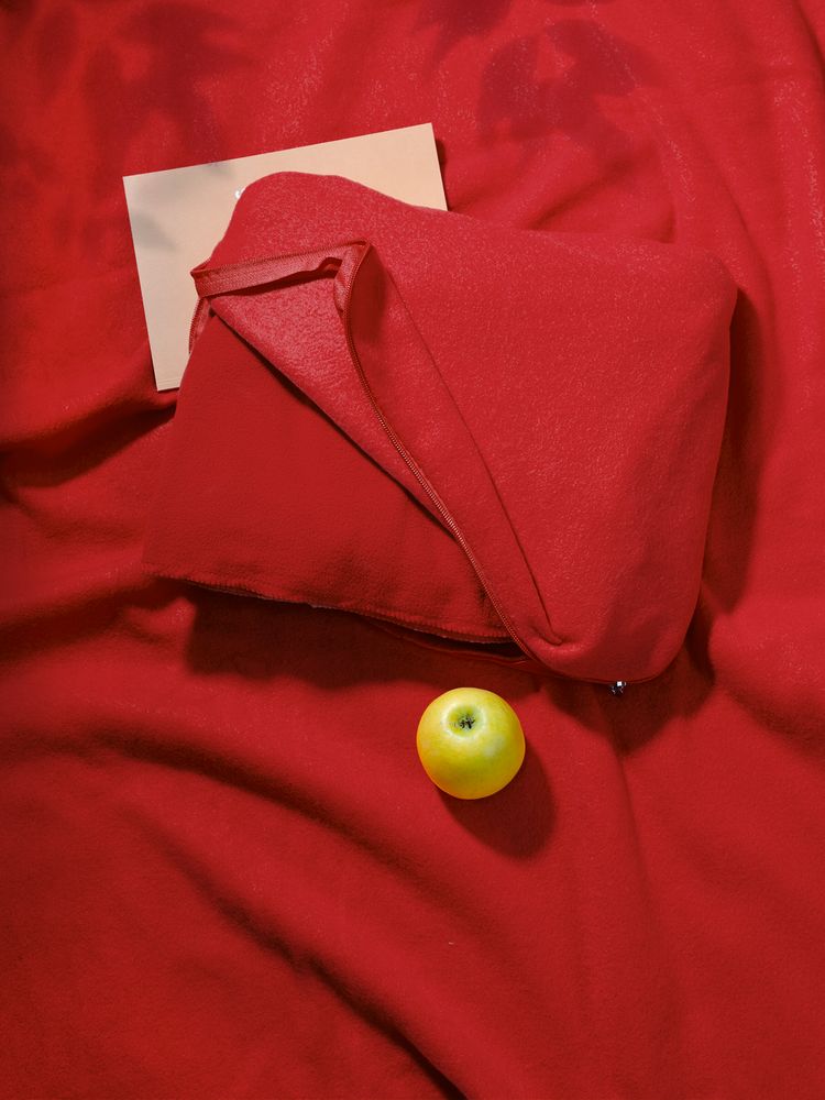 Дорожный плед-подушка Pathway 2, красный — изображение 9