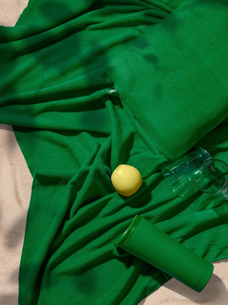 Дорожный плед-подушка Pathway 2, зеленый — изображение 9