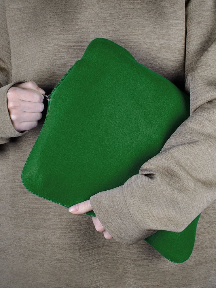 Дорожный плед-подушка Pathway 2, зеленый — изображение 10