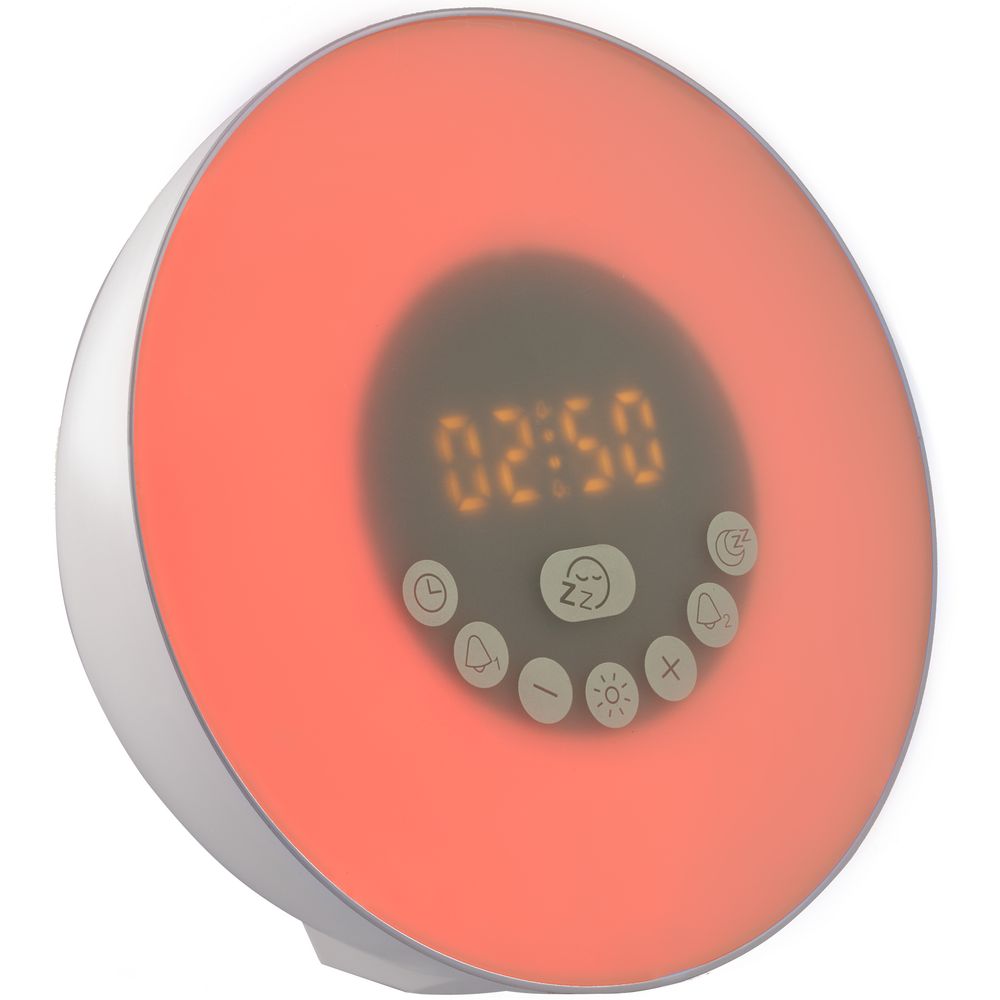 Лампа-колонка dreamTime для пробуждения светом и музыкой, белая — изображение 5