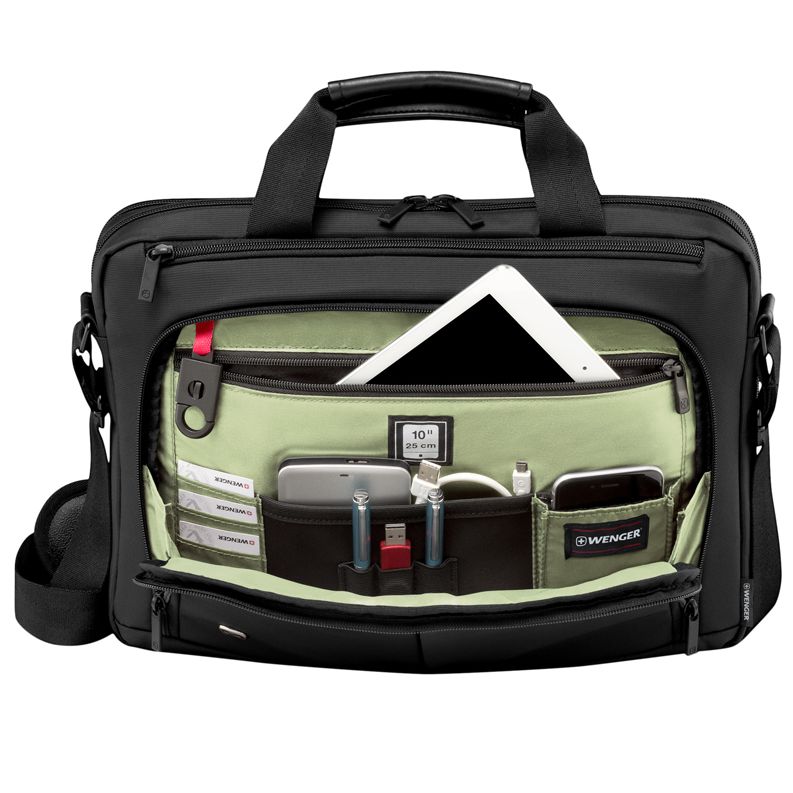 Сумка для ноутбука Source, черная — изображение 3