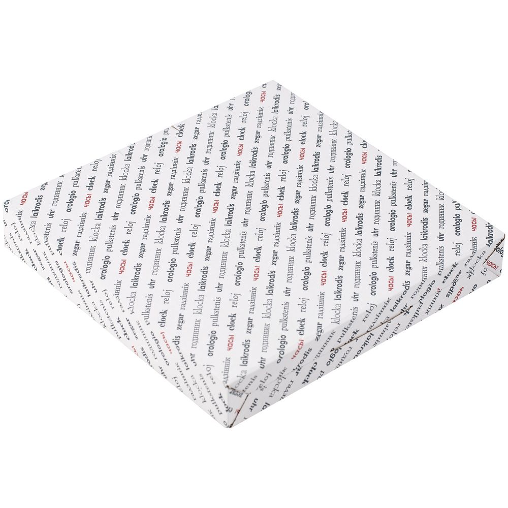 Часы настенные ChronoTop, серебристые — изображение 6