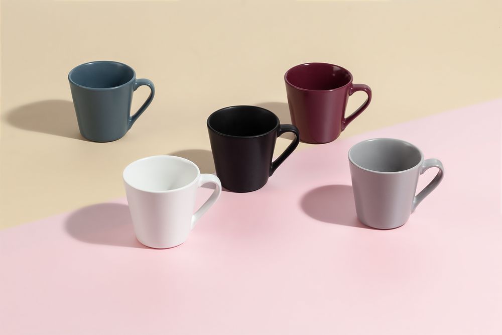 Кружка Modern Bell, матовая, белая — изображение 5