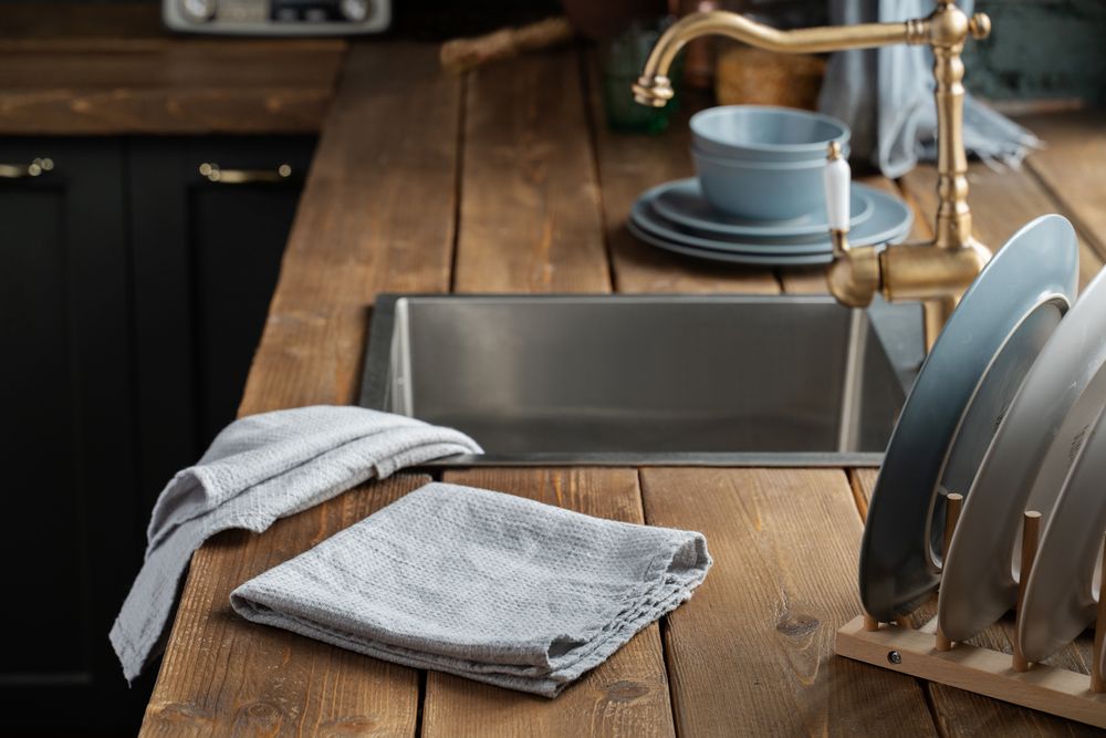 Набор полотенец Fine Line, зеленый — изображение 9