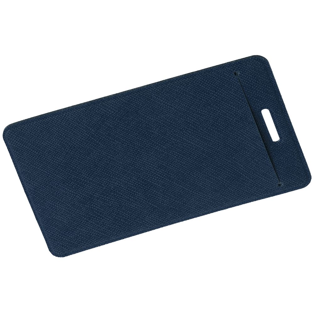 Чехол для пропуска с ретрактором Devon, синий — изображение 4