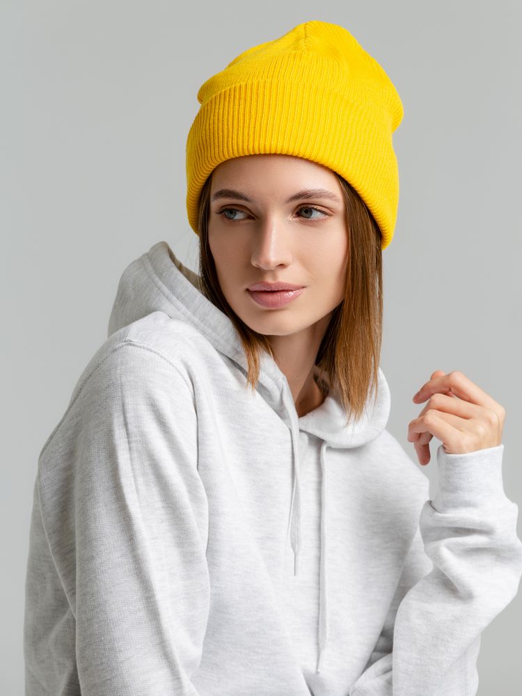 Шапка Life Explorer, ярко-желтая — изображение 9