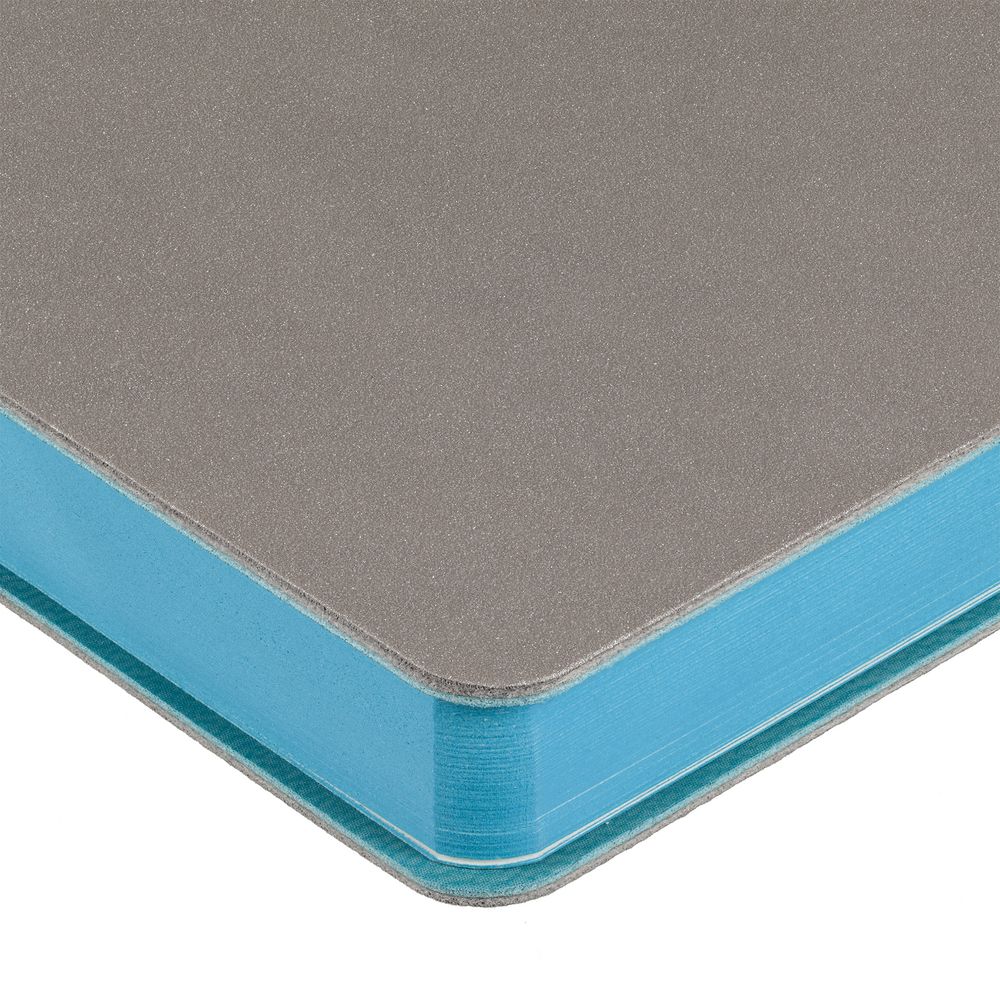 Ежедневник Flexpen, недатированный, серебристо-бирюзовый — изображение 9