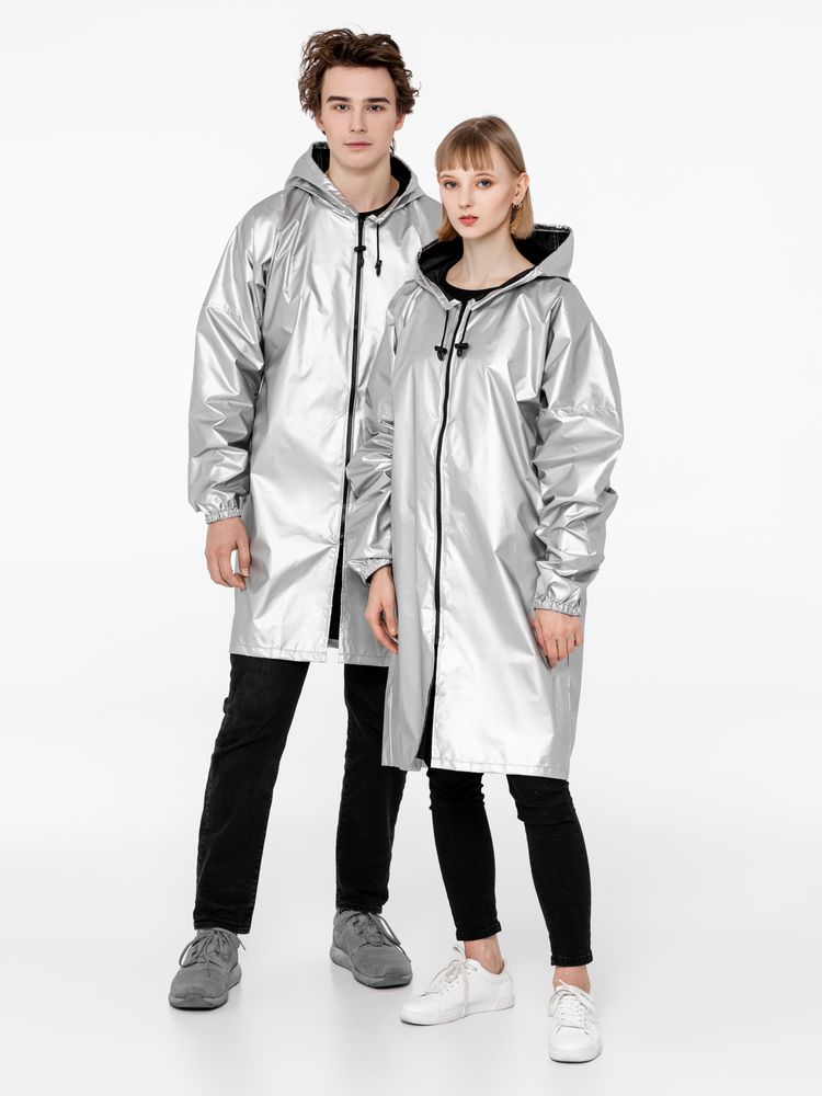 Дождевик Palladio, серебристый — изображение 9