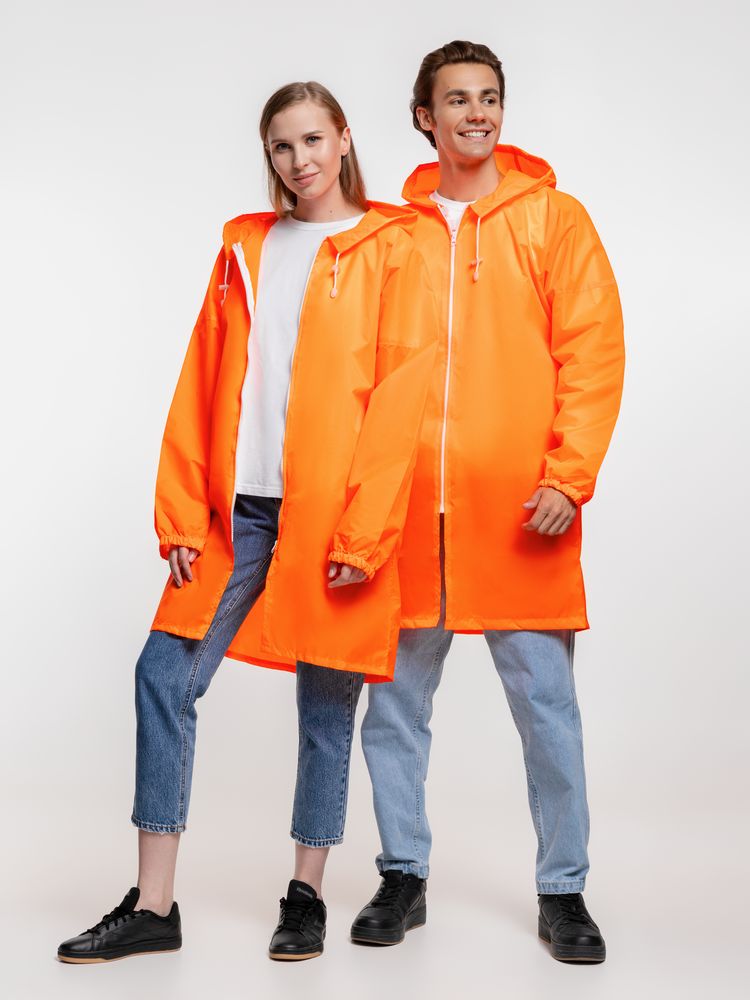 Дождевик Rainman Zip, оранжевый неон — изображение 14