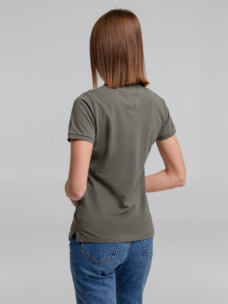 Рубашка поло женская Neptune, темно-серая — изображение 8