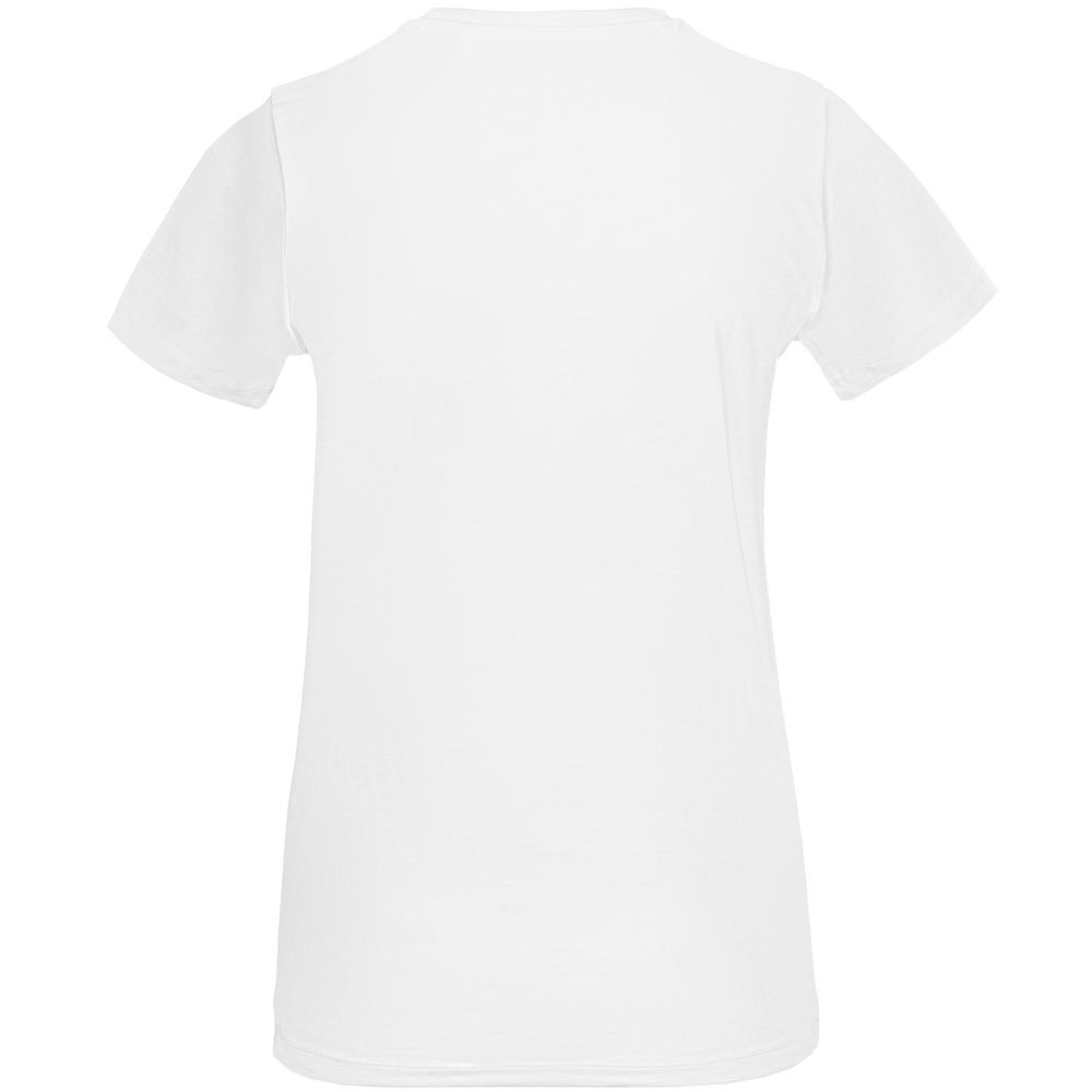 Футболка женская T-bolka Stretch Light Lady, белая — изображение 3