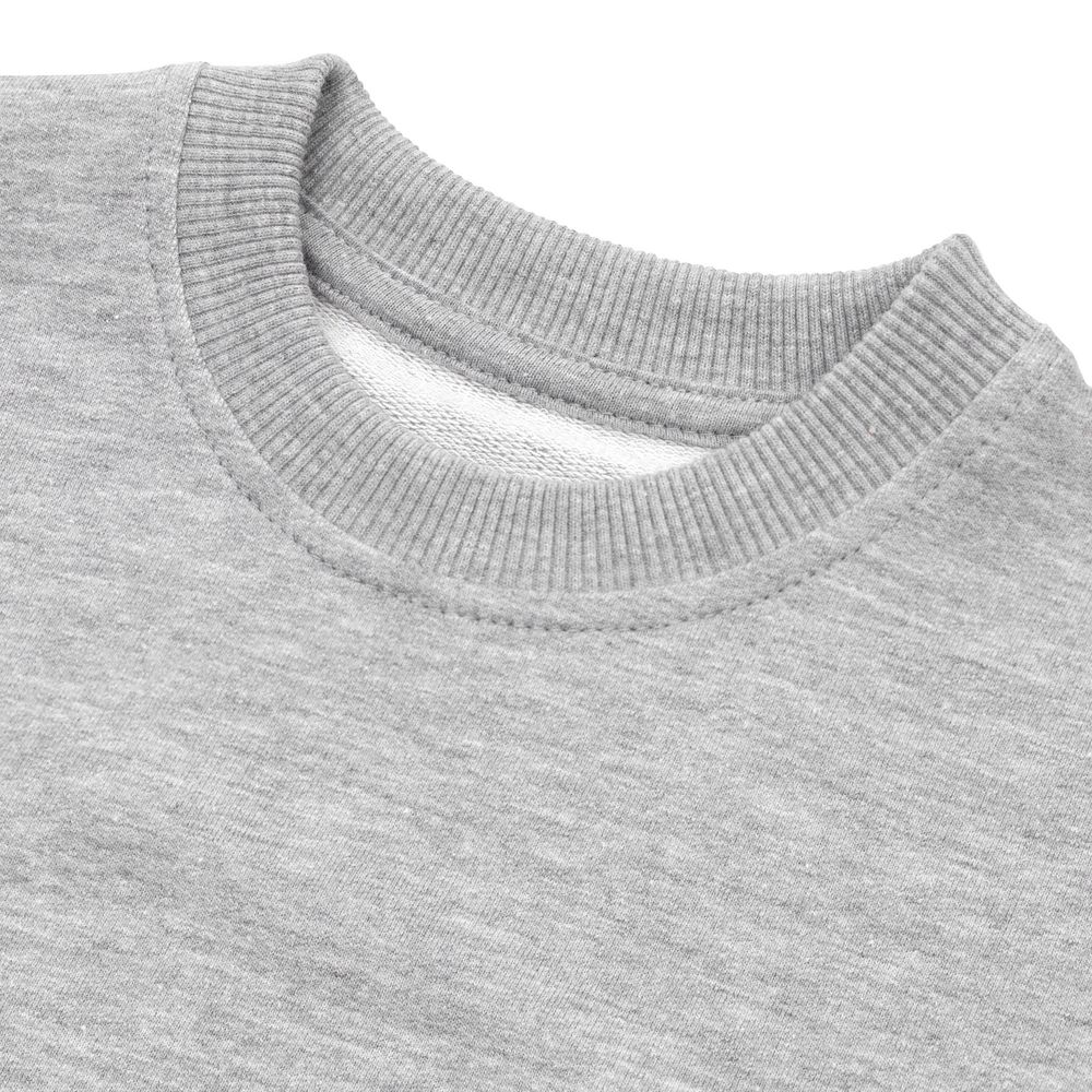 Свитшот детский Toima Kids 2.0, серый меланж — изображение 4