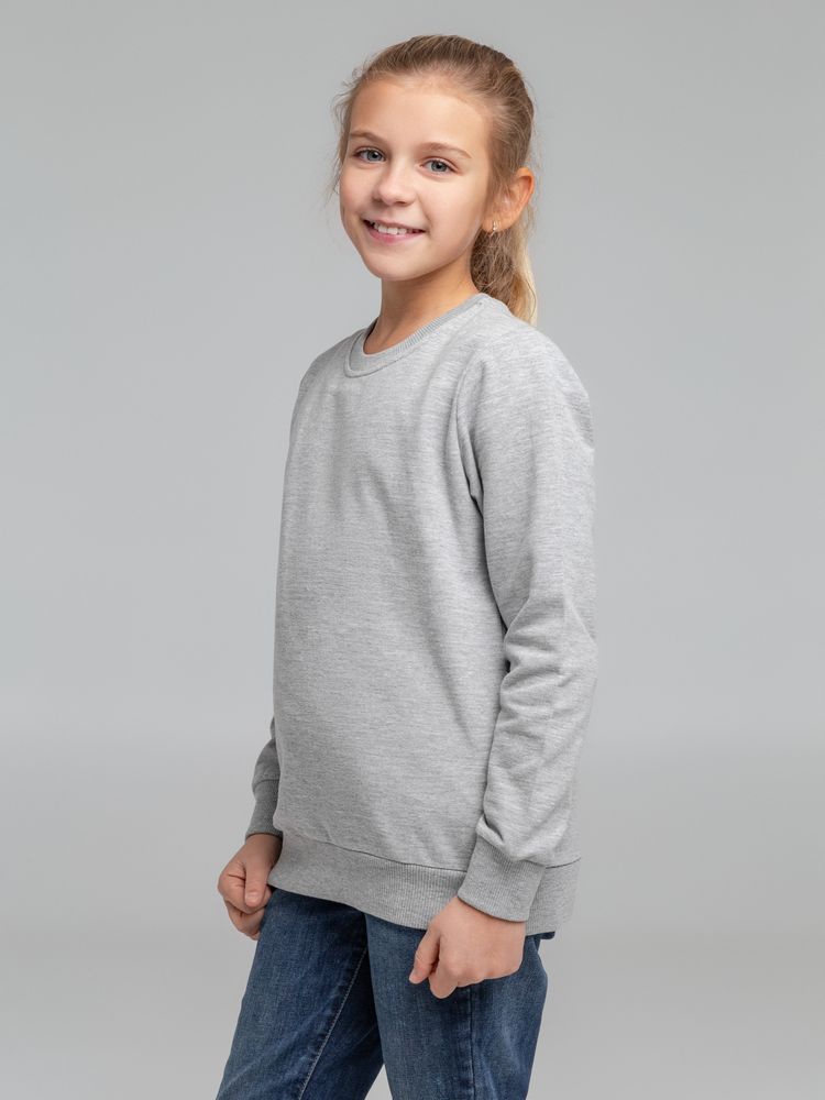 Свитшот детский Toima Kids 2.0, серый меланж — изображение 10