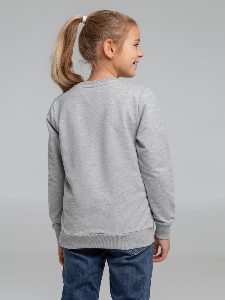 Свитшот детский Toima Kids 2.0, серый меланж — изображение 11