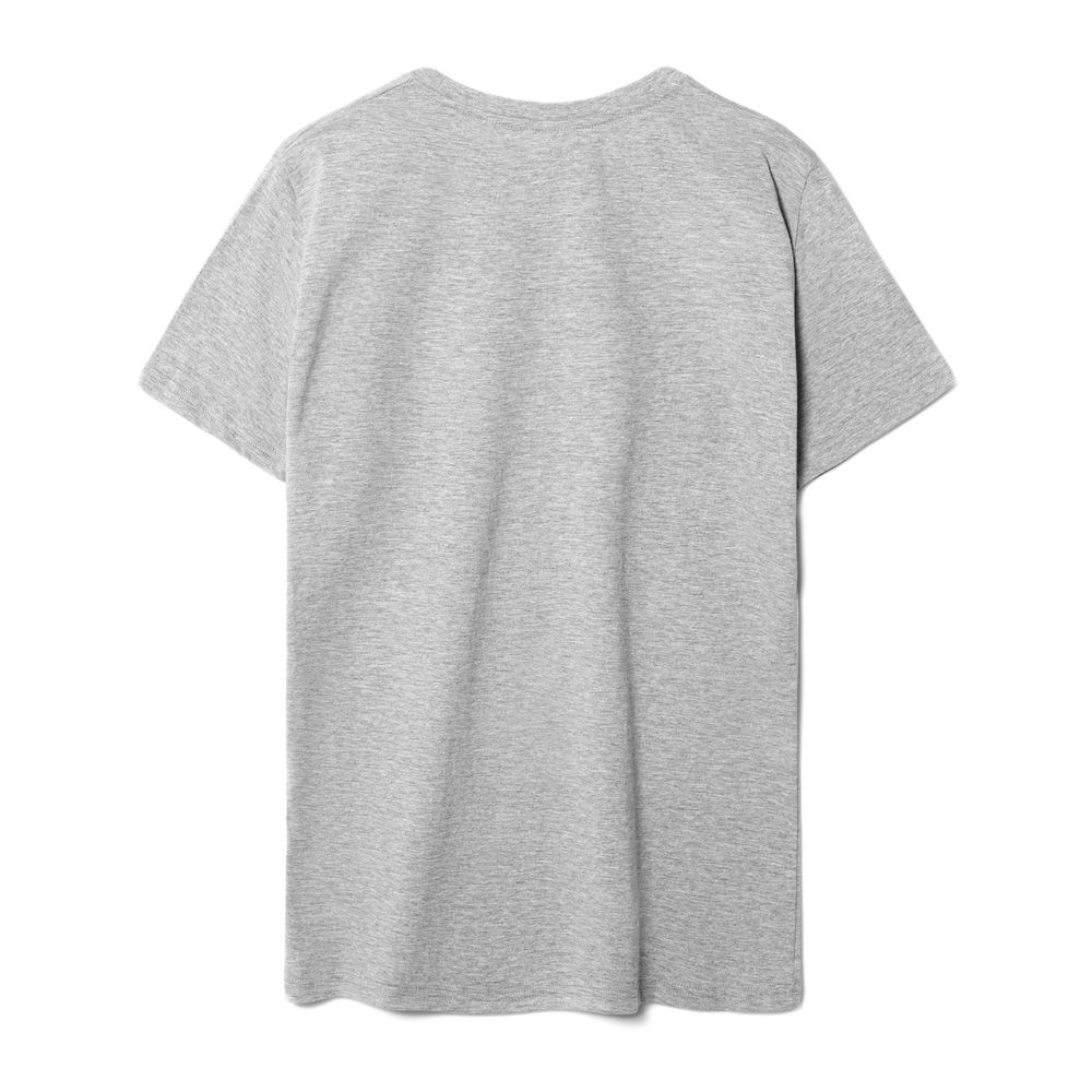 Футболка унисекс T-bolka 160 Original, серый меланж — изображение 3