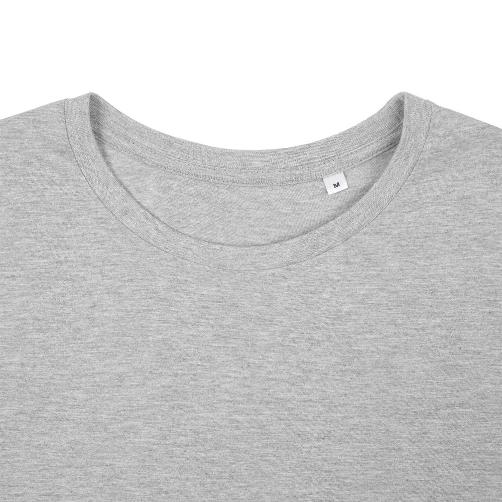 Футболка унисекс T-bolka 160 Original, серый меланж — изображение 4