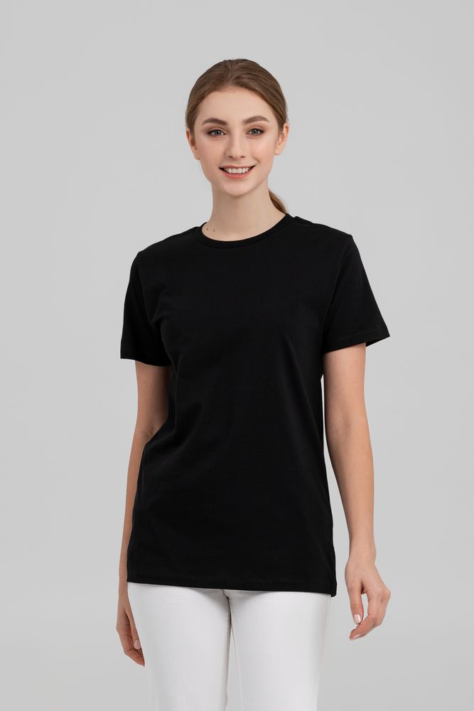 Футболка унисекс T-bolka 160 Original, черная — изображение 5