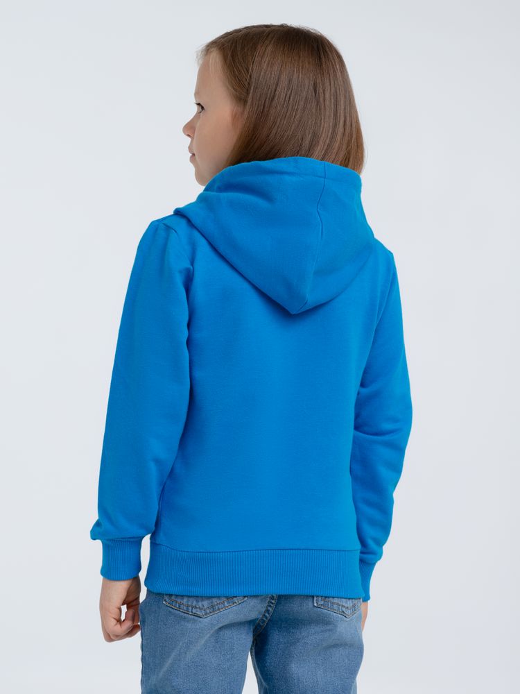 Худи детское Kirenga Kids 2.0, бирюзовое — изображение 5