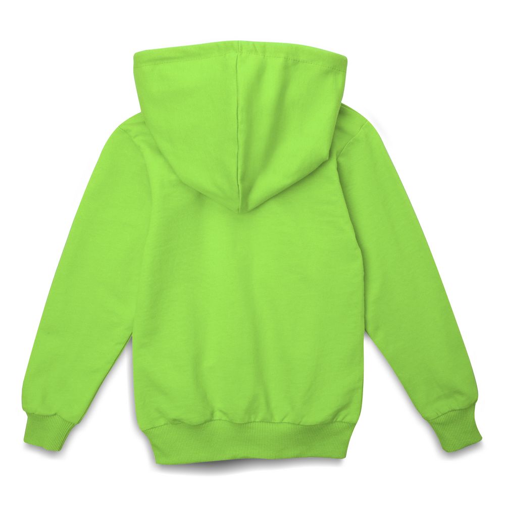 Худи детское Kirenga Kids 2.0, зеленое яблоко — изображение 3