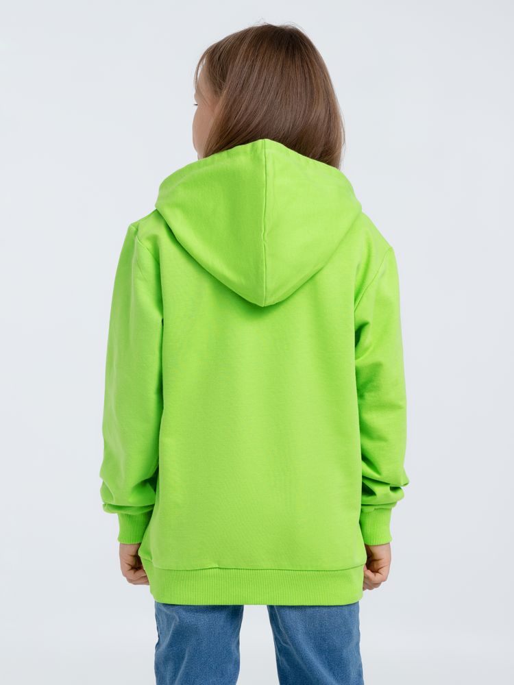 Худи детское Kirenga Kids 2.0, зеленое яблоко — изображение 6