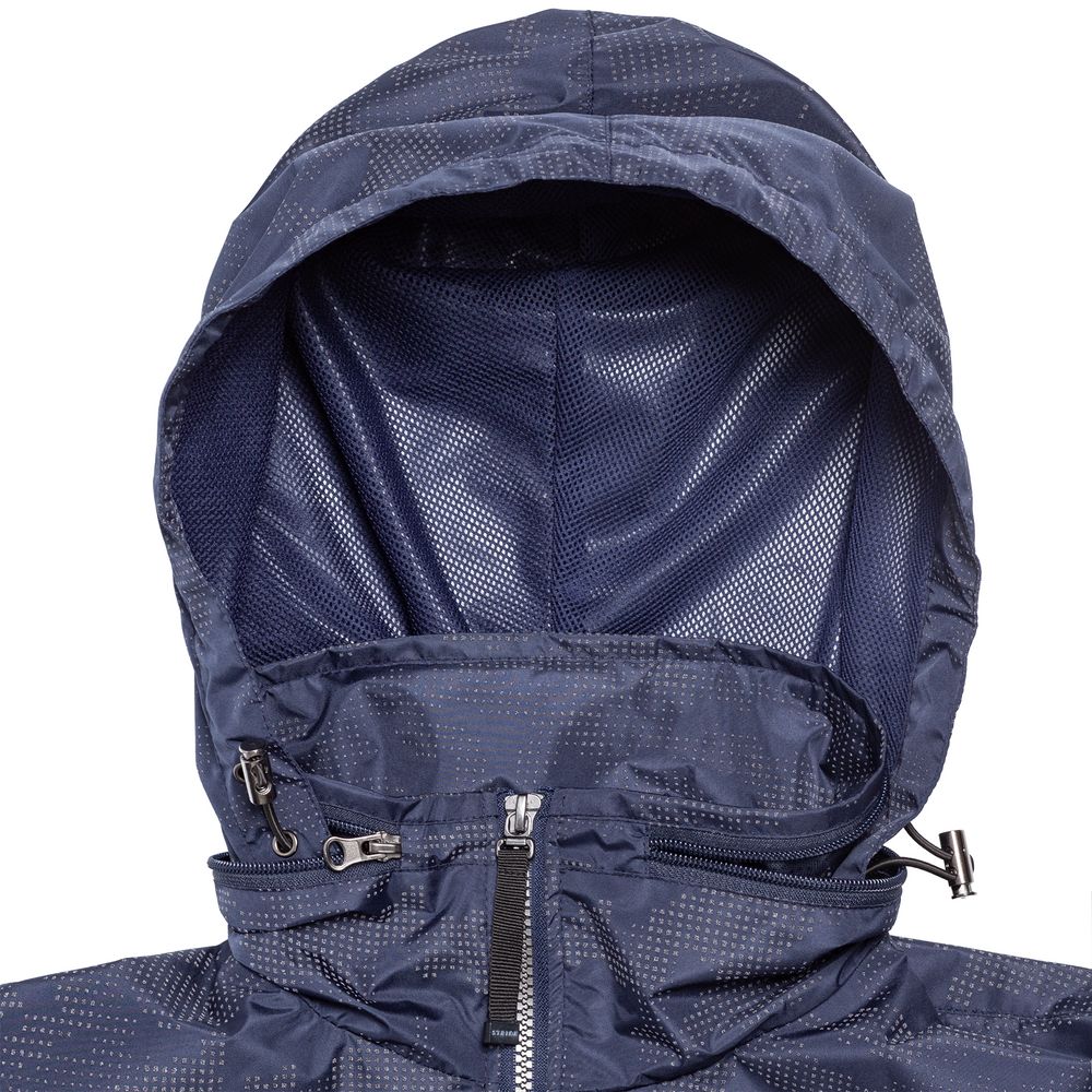 Ветровка светоотражающая Lattvind, темно-синяя — изображение 8