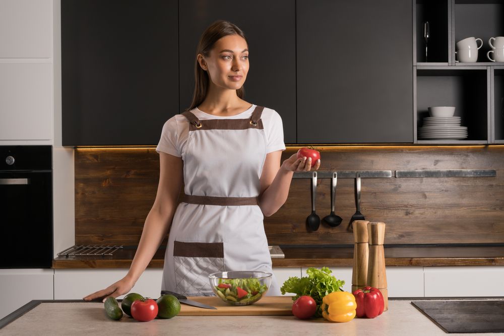 Фартук Keep Palms, горчичный — изображение 7