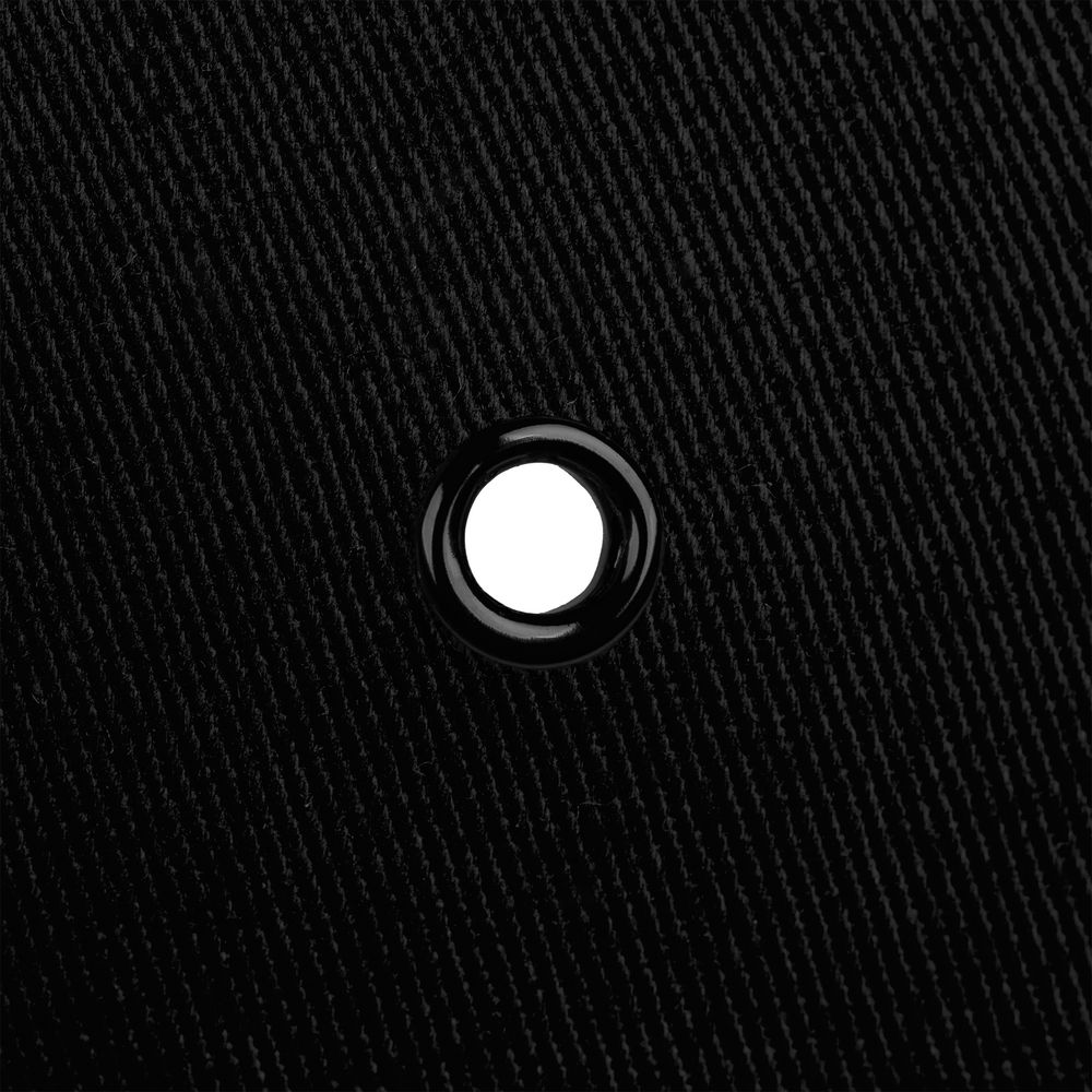 Бейсболка Honor, черная с белым кантом — изображение 4