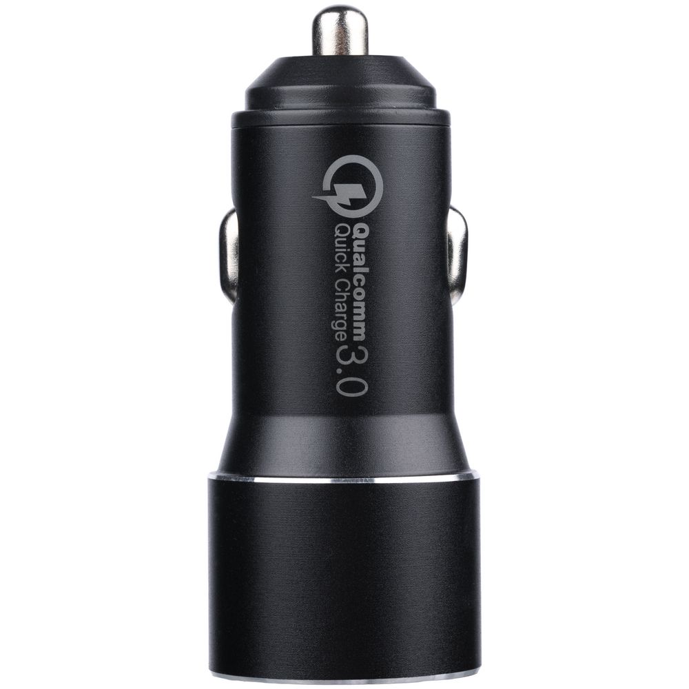 Автомобильное зарядное устройство Volto, черное — изображение 3