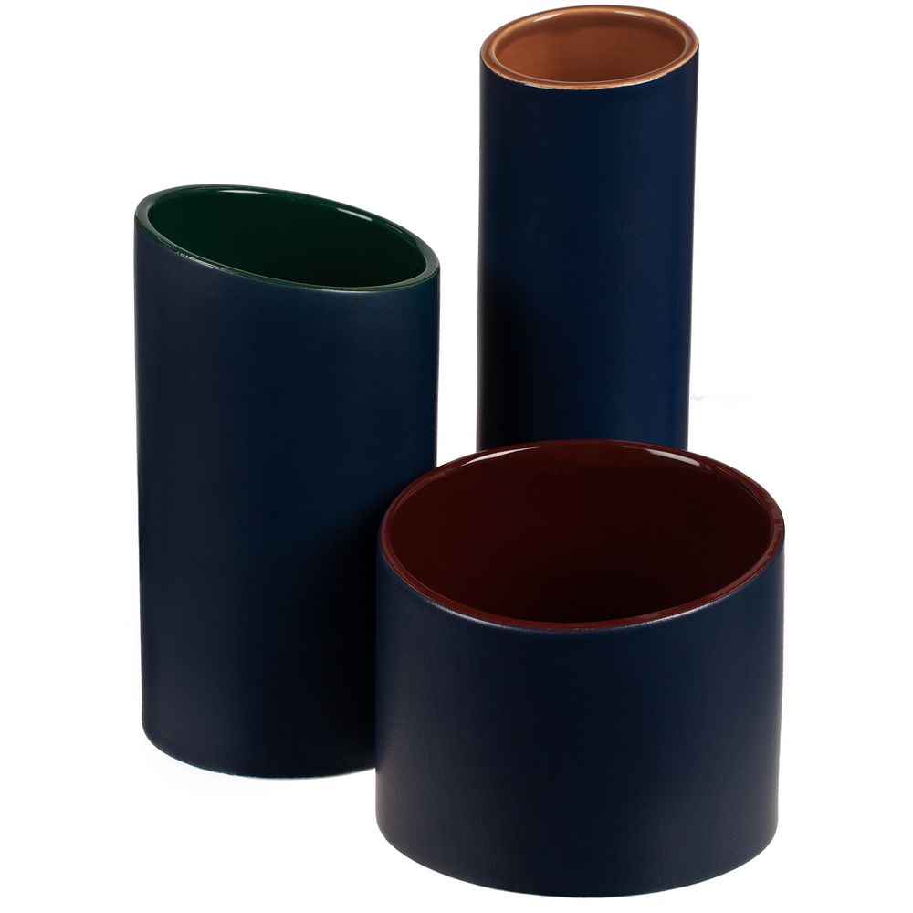 Ваза Form Fluid, средняя, сине-зеленая — изображение 8