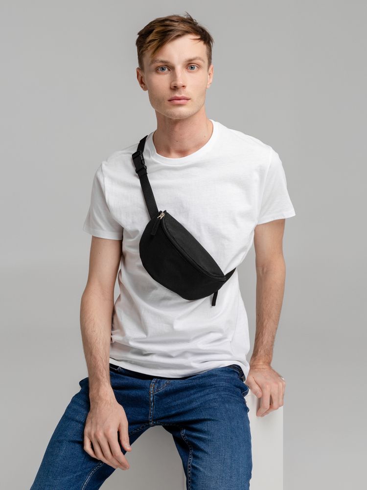 Поясная сумка Handy Dandy, черная — изображение 7