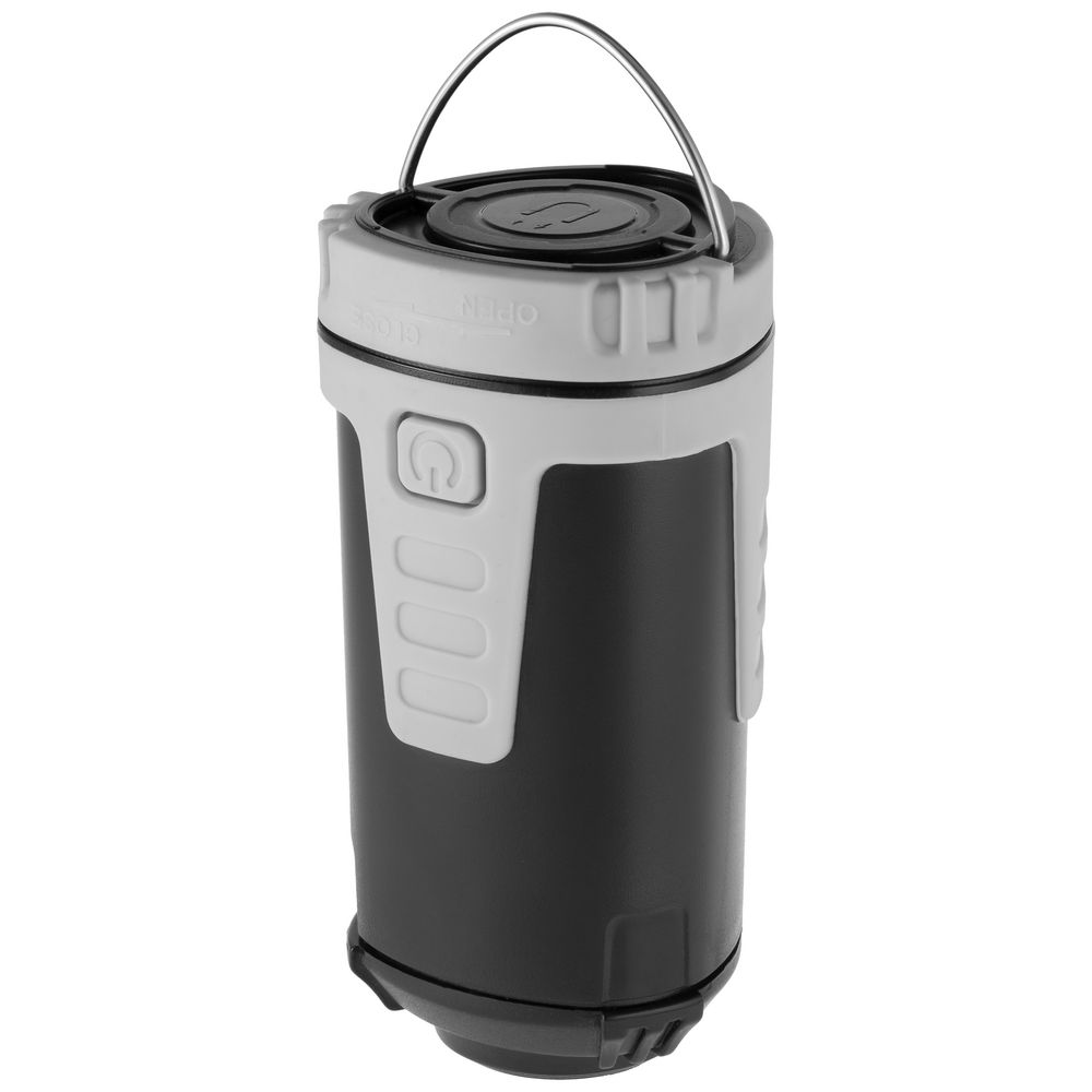 Кемпинговый фонарь Fyrtorn, серый с черным — изображение 7