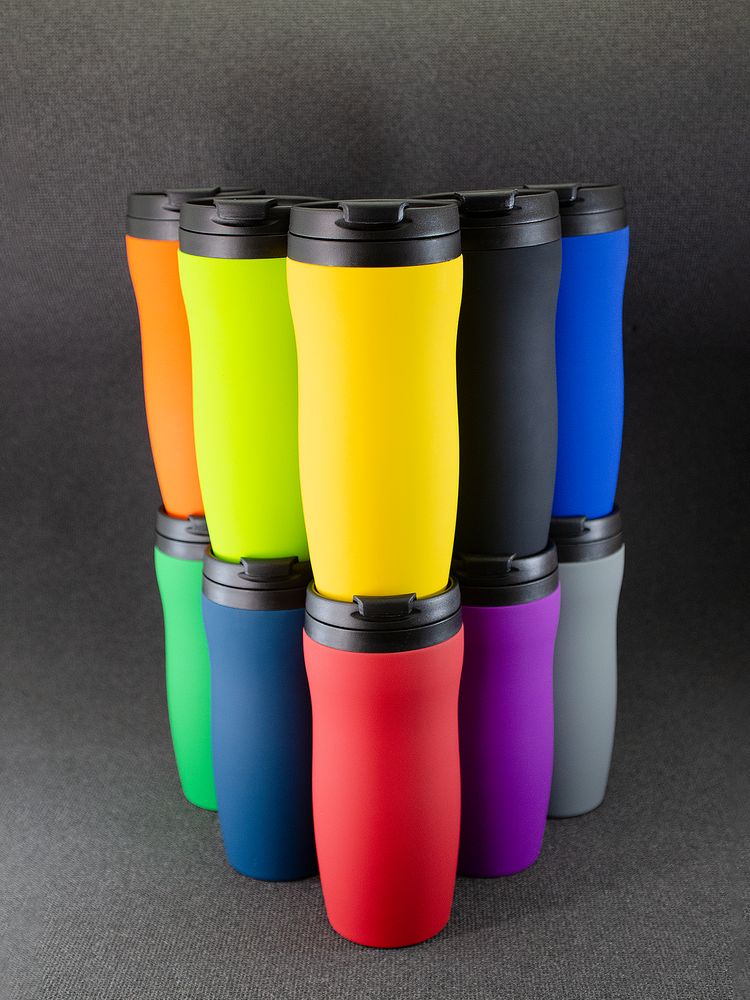 Термостакан Forma, желтый — изображение 9