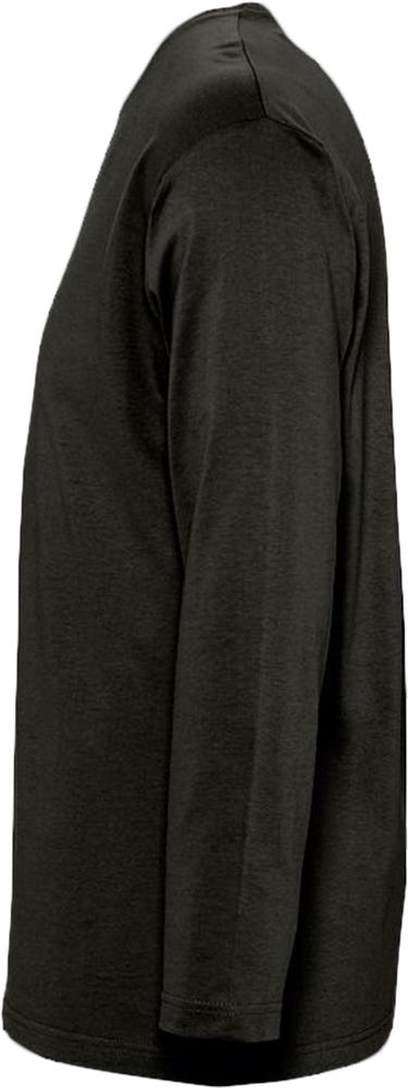 Футболка с длинным рукавом Monarch 150, черная — изображение 4