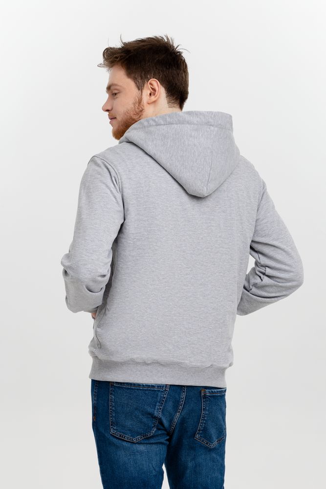 Толстовка на молнии Kulonga Sherpa, серый меланж — изображение 9