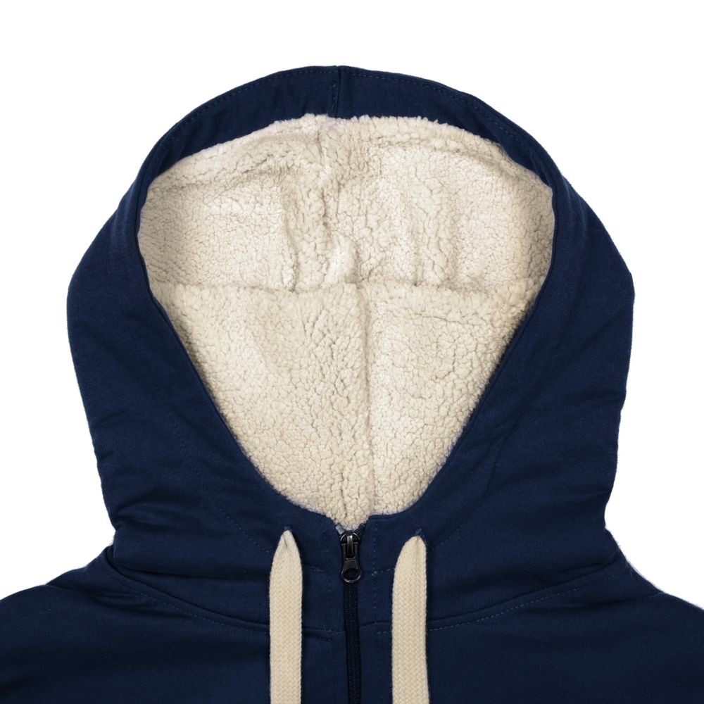 Толстовка на молнии Kulonga Sherpa, темно-синяя — изображение 6