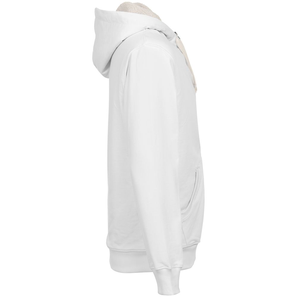 Толстовка на молнии Kulonga Sherpa, белая — изображение 4