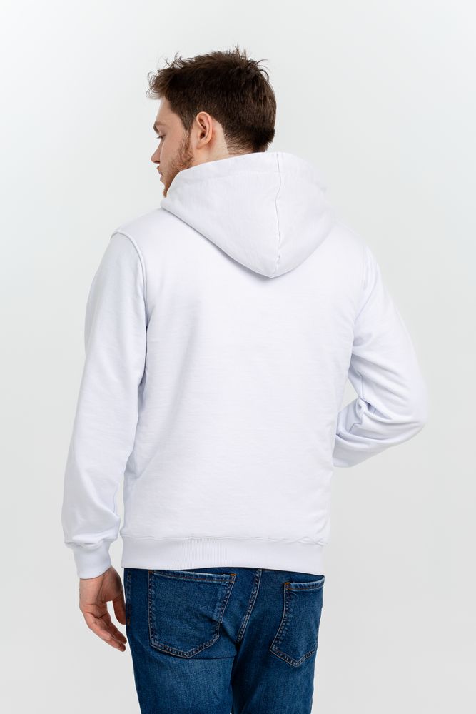 Толстовка на молнии Kulonga Sherpa, белая — изображение 9