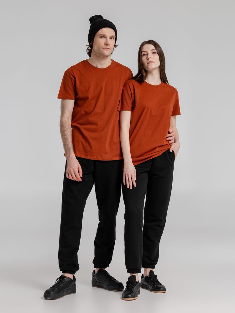 Футболка Imperial 190, коричневая (терракотовая) — изображение 12