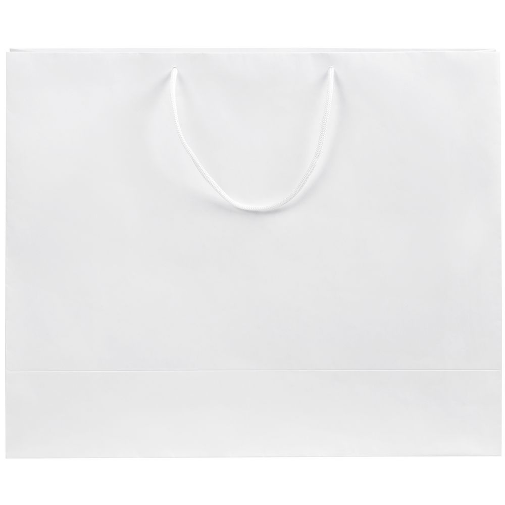 Пакет бумажный «Крафт», L, белый — изображение 3
