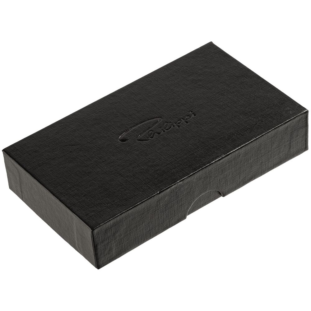 Футляр для карт с зажимом для купюр Cooper, черный — изображение 9