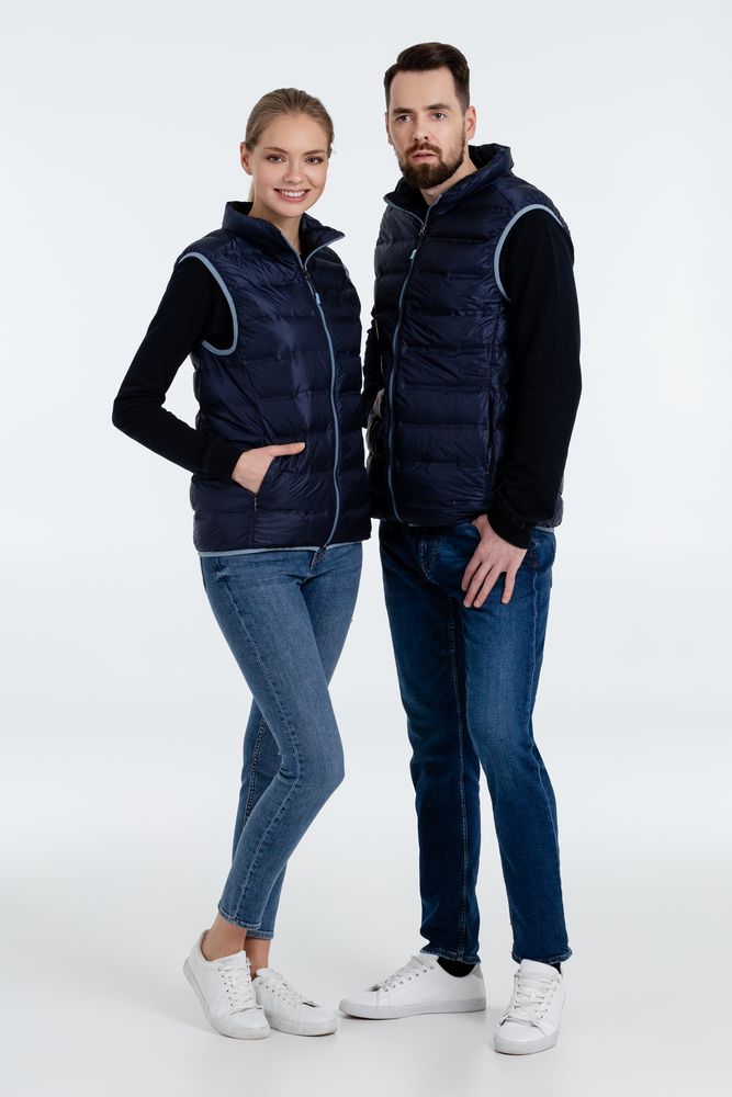 Жилет унисекс Harlosh Comfort, темно-синий — изображение 12