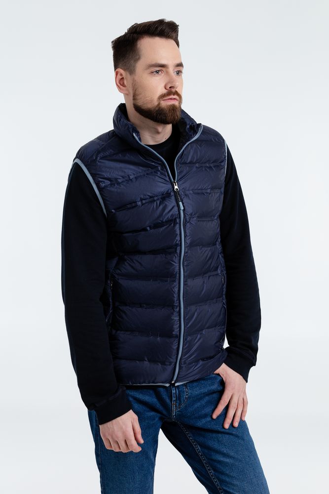 Жилет унисекс Harlosh Comfort, темно-синий — изображение 8